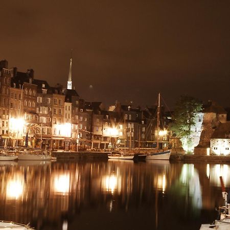 Escapade Au Coeur De Honfleur Avec Parking Prive Et Vue Panoramique 아파트 외부 사진